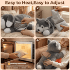 Mochilumi Alaskan Malamute Weighted Stuffed Animal