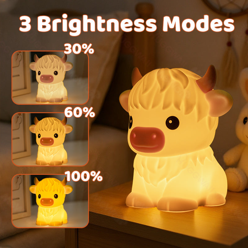 Highland Cow Mochilumi Mood Light