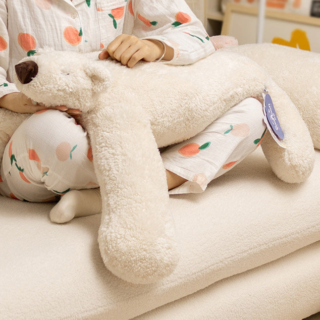 Mochilumi Polar Fleece Bear Weighted Stuffed Animal