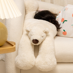 Mochilumi Polar Fleece Bear Weighted Stuffed Animal