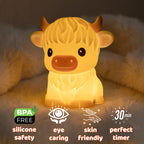 Highland Cow Mochilumi Mood Light