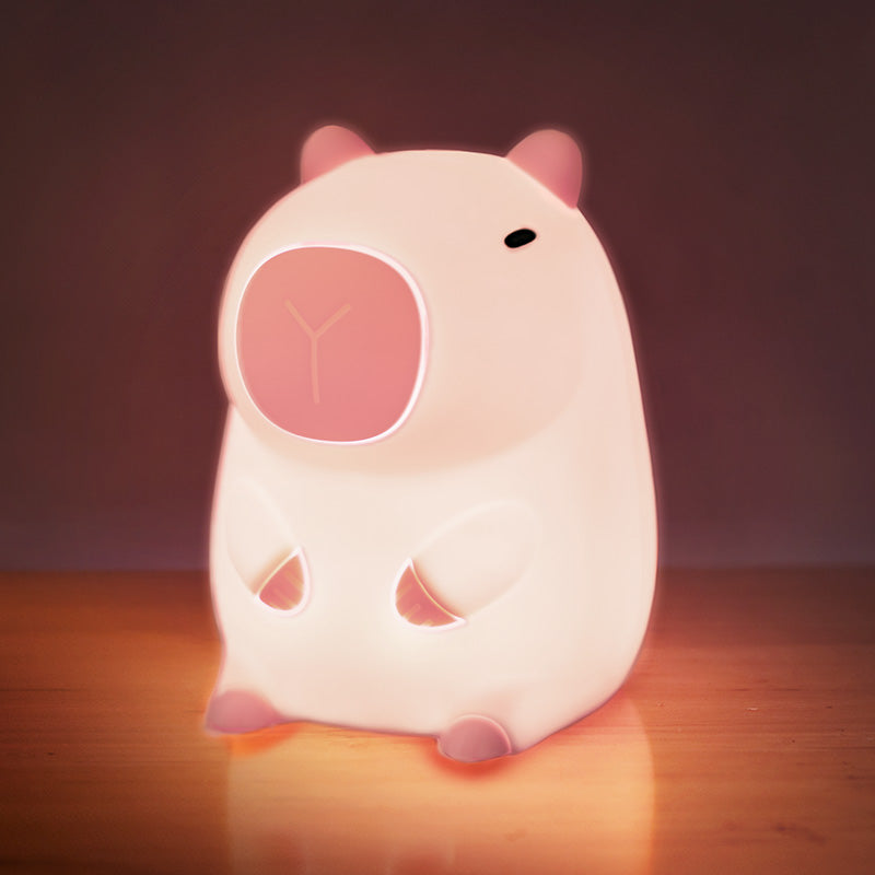 Pink Capybara Mochilumi Mood Light